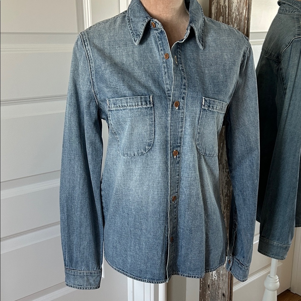 AG Daily Blue Denim Shirt